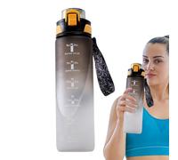 Bouteille d'eau potable, pichet de bouteille d'eau,Carafes d'eau potable - Bouteille d'eau de voyage de grande capacité de 1000ml, bouteille de boisson de Sport pour l'école, la course, les voyages, l