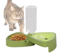 Bouteille d'eau pour Animal de Compagnie - Bouteille d'eau avec Bol, Alimentation antidérapante | La gamelle pour Chat est équipée d'un antidérapant, conçu pour Une stabilité et Une sécurité