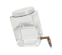 Bouteille d'eau pour animal domestique 620 ml avec buse à épingle pour perroquets et rongeurs lapins