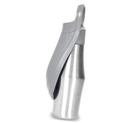Bouteille d'eau pour Animaux avec Tasse Portable en Acier Inoxydable pour Chiens, Conception à l'épreuve des Fuites, Conception 2-en-1, Réduction des Déchets, Essentiel pour Les Voyages Portables,