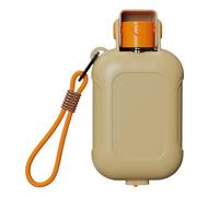Bouteille d'Eau pour Chien avec Gamelle Intégrée, 460 ml 2-en-1 Distributeur Anti-Fuite pour Boire, Gamelle de voyage, Chiot, Noël, promenade, randonnée, camping, repas, voiture, plage, extérieur, par
