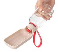 Bouteille D'Eau Pour Chien - Bouteille de 550 ml Étanche et Compartimentée | Gourde pour Chat et Chien avec Dragonne | Pour Chiens de Petite Moyenne et Grande Taille Randonnée Bateau Cour et Jardin Pl