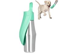 Bouteille d'eau pour chien - Bouteille de voyage 2 en 1 pour animaux de compagnie | Bouteilles à boire chiots portables | Distributeur d'eau pour animaux de compagnie de nourriture sans danger pour