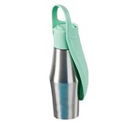 Bouteille d'eau pour Chien en Promenade | Gamelle d Eau de Voyage pour Chiots | Récipient Transportable en Acier Inoxydable 750ml avec Bol pour Randonnée Camping Voyage Chien