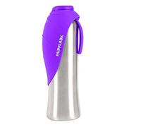Bouteille d'eau pour Chien PupFlask | Bol d'eau de Voyage en Acier Inoxydable de 800 ou 1200ml | Distributeur d'eau Pratique pour Animaux de Compagnie