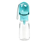 Bouteille d'eau pour chiens, conteneurs alimentaires étanches 2 en 1 - Distributeur d'eau pour chien - Pour chat, animal de compagnie de petite, moyenne et grande race, randonnée, camping, pique-nique