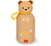 Bouteille D'eau Pour Enfants Hot&cold Bff, Dino, Double Couche En Acier Inoxydable 18/8 Avec Fermeture Hermétique, Garde Le Chaud Pendant 12 H Et Le Froid Pendant 24 H, Capacité 310 Ml