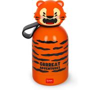 Bouteille D'eau Pour Enfants Hot&cold Bff, Dino, Double Couche En Acier Inoxydable 18/8 Avec Fermeture Hermétique, Garde Le Chaud Pendant 12 H Et Le Froid Pendant 24 H, Capacité 310 Ml