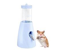 Bouteille d'eau pour Hamster - Bouteille d'eau de 80 ML avec Ouvert et Support, matériau en polystyrène PP, Distributeur d'eau Anti-Mastication, Distributeur d'eau Anti-Gerbille Anti-Mastication