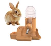 Bouteille d'eau pour Hamster, Distributeur de Nourriture sans Goutte, Petit | La bouteille d'eau et la mangeoire sans goutte aident à garder les petits animaux hydratés et nourris avec une utilisation qu