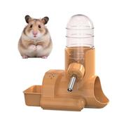 Bouteille d'eau pour hamster Distributeur d'Eau Anti-Goutte Petits Animaux | Système à Bille Roulante pour Hamster Cage Caisse Enclos pour Furet Lapin Écureuil Hérisson