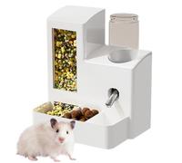 Bouteille d'eau pour hamster - En polystyrène PP - 16,5 x 14 x 11 cm - Distributeur automatique de collations - Bouteille d'eau anti-goutte - Pour hamster, gerbille, lapin, hérisson, intérieur et