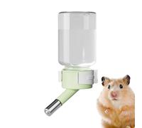 Bouteille d'eau pour hamster nain Bouteille d'eau pour gerbille anti-goutte pour cage Bouteilles d'eau suspendues Distributeur automatique de 80 ml pour petits animaux avec