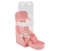 Bouteille d'eau pour Lapin, Bol d'eau Automatique Suspendu de 500 ML pour Petit Animal Domestique, Cage Réglable, Bol de Nourriture pour Chat pour Petits Animaux de Compagnie