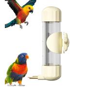 Bouteille d'eau pour oiseaux - 200 ml - Distributeur d'eau transparent automatique avec aiguille de tir pour conures, calopsittes, oiseaux, alimentation en eau étanche pour cage, solution de recharge