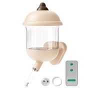 Bouteille d'eau pour Petits Animaux, magnétique Anti-Goutte de 170 ML | Bouteille avec lumière de Nuit à télécommande pour Boucles | pour Chinchilla Furet Sugar Glider Cage pour Lapins