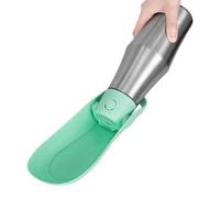 Bouteille d'eau pour Promenade avec Chien, Bouteille Isotherme en Acier Inoxydable 304, 750ML avec Bol De Voyage Portable, pour Les Promenades Quotidiennes, Les Randonnées en Forêt, Déplacements