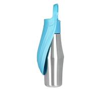 Bouteille d'eau pour Promenade avec Chien, Bouteille Isotherme en Acier Inoxydable 304, 750ML avec Bol De Voyage Portable, pour Les Promenades Quotidiennes, Les Randonnées en Forêt, Déplacements