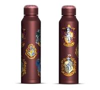 Bouteille d'eau - PYRAMID INTERNATIONAL - Blasons - Slim 530 ml - Inox - Écussons 4 maisons