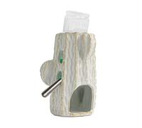Bouteille d'eau réglable pour hamster - Abreuvoir pour hamster - 80 ml - Bouteille d'eau gerbille avec support anti-goutte - Pour hamster nain, souris, rat, blanc
