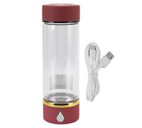 Bouteille d'eau Riche en hydrogène Générateur Intelligent Portable pour retarder Le vieillissement adapté au Bureau à Domicile (Rouge)