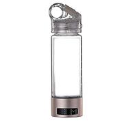 Bouteille d'eau Riche hydrogène Générateur d'eau alcaline hydrogène Ioniseur Portable 3 Minutes Produisez Une teneur hydrogène jusqu'à 600-900 PPB Rechargeable par USB Gardez Corps hydraté 420 ML