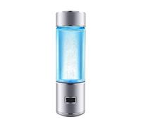 Bouteille d'eau Riche hydrogène Portable 350 ML, générateur d'eau ionisée Rechargeable, Machine à Eau à hydrogène, Tasse Soins santé Verre antioxydant