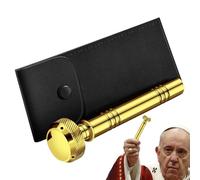 Bouteille d'eau sacrée - Bouteille d'eau bénite compacte pour voyage | Distributeur de poche avec aspergill Gill, petit outil religieux pour bénédictions du clergé, récipient arroseur pour