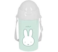 Bouteille D'eau - Safta - Miffy Menthe - 500 Ml - Ouverture Automatique - Sans Bpa Multicolore