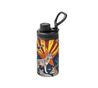 Bouteille d'eau sous vide en acier inoxydable 355 ml Arizona Native Save Animals Flasque de sport légère
