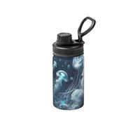 Bouteille d'eau sous vide en acier inoxydable 355 ml Méduse magique Bouteille de sport légère