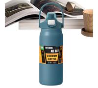 Bouteille d'eau sportive - Flash à tasse thermique isolée, récipient de boisson fuite | Murbe double en acier inoxydable avec poignée de transport pour la gym, la randonnée et l'hydratation d'aventure
