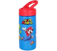 Bouteille d'eau - STOR - Super Mario - Bleu - Plastique sans BPA - Pour enfants