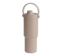 Bouteille d'eau - tasse de consommation isolée pour bouche large | Tasse à vide avec doublure enduit en céramique, couvercle de fuite pour boissons chaudes ou froides pour la randonnée, l'entraînement
