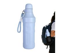 Bouteille d'eau thermique, 500 ml, petite ouverture sous vide | avec sangle en acier inoxydable pour eau chaude et froide, pour boissons au lait, pour le sport, la salle de sport, la maison
