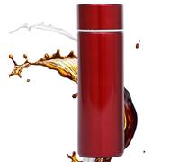 Bouteille d'eau thermique en métal | Bouteille isotherme en métal | Double paroi en acier inoxydable pour , étudiants, adultes, tasse isotherme de poche