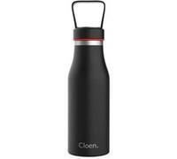 Bouteille d'eau thermique isolée à triple couche, jusqu'à 12h/chaleur, 500 ml, noir Noir G