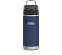 Bouteille d'eau THERMOS ICON SERIES avec bec verseur Bouteille d'eau isol e sous vide en acier inoxydable bleu marine de 18 onces avec couvercle