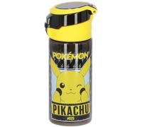 Bouteille d'eau Tritan Pikachu Pokemon avec ouverture automatique pop-up 500 ml pour enfants