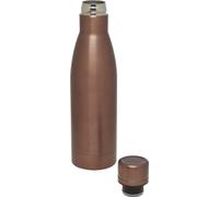Bouteille d'eau "Vasa", couleur unie, acier inoxydable, 500ml PF4141 (taille unique) (Bronze)