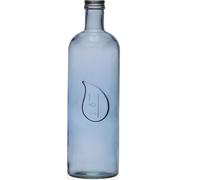 Bouteille d'eau Versa Bleu Verre Aluminium 1,6 L 9,8 x 32,5 x 9,8 cm - Marque : Versa - EAN : 8420327558527