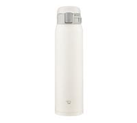 Bouteille d'eau Zojirushi SM-SF60-WM, gobelet en acier inoxydable ouverture directe, 600 ml, blanc p le