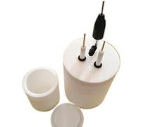 Bouteille d'électrolyseur en polytétrafluoroéthylène - 50-200 ml, résistante aux hautes températures et à l'érosion avec trois trous d'électrode de 6 mm(200ml)