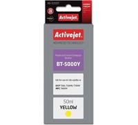 Bouteille d'encre Activejet AB-5000Y (remplacement pour Brother BT-5000Y ; Supreme ; 50 ml ; jaune)