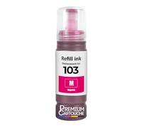 Bouteille d'encre C13T00S34A 103 E103M Compatible pour Epson EcoTank L3110 L3150 L3250 L3260 L5290 Magenta 70ml 6000 Pages