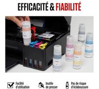 Bouteille d'encre - CANON - GI-53GY - Gris - Compatibilité PIXMA G650 et G550 - (4708C001)