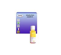 Bouteille d'encre compatible avec HP Ink Tank 411, 415, 416, 417, 418, 419 remplace HP GT52- Jaune - 70ml -
