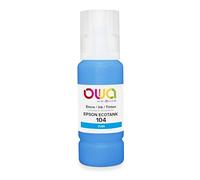 Bouteille d'encre compatible OWA - standard - Cyan - pour EPSON C13T00P240