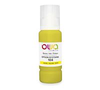 Bouteille d'encre compatible OWA - standard - Jaune - pour EPSON C13T00P440
