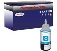 Bouteille d'encre compatible pour Epson EcoTank ET L1800, L800 remplace Epson T6732 Cyan - T3AZUR